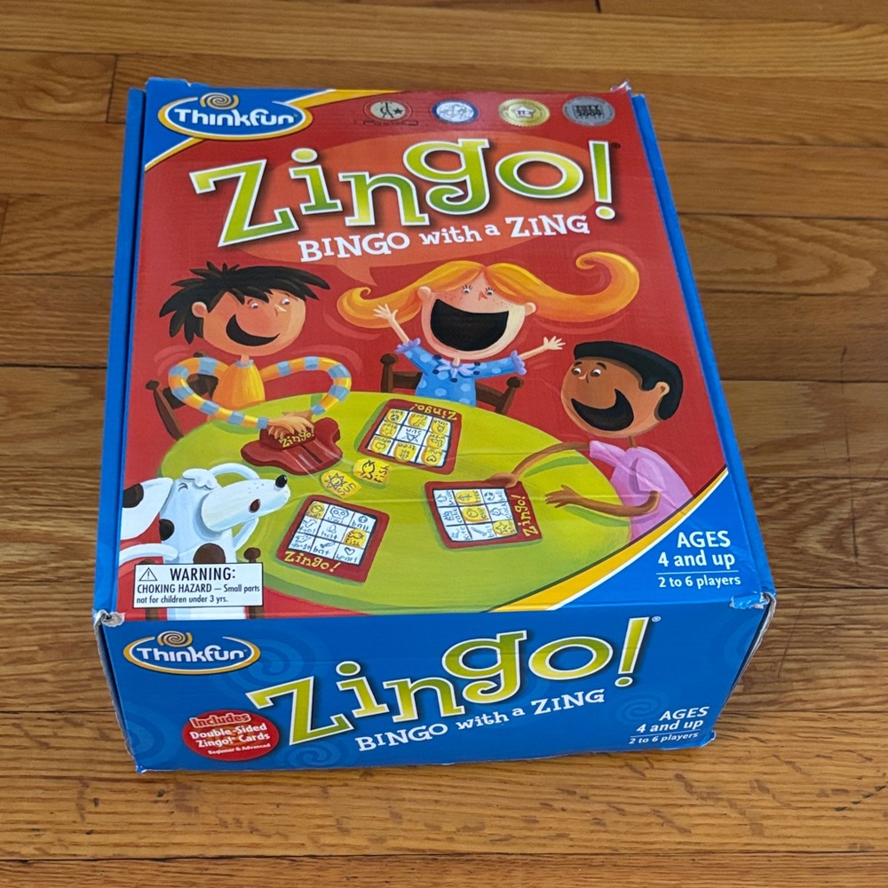Zingo! Bingo with a Zing! New!